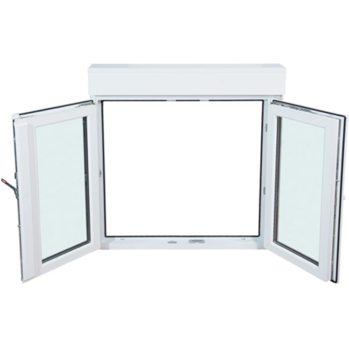 ventana pvc gean s8000 abierta