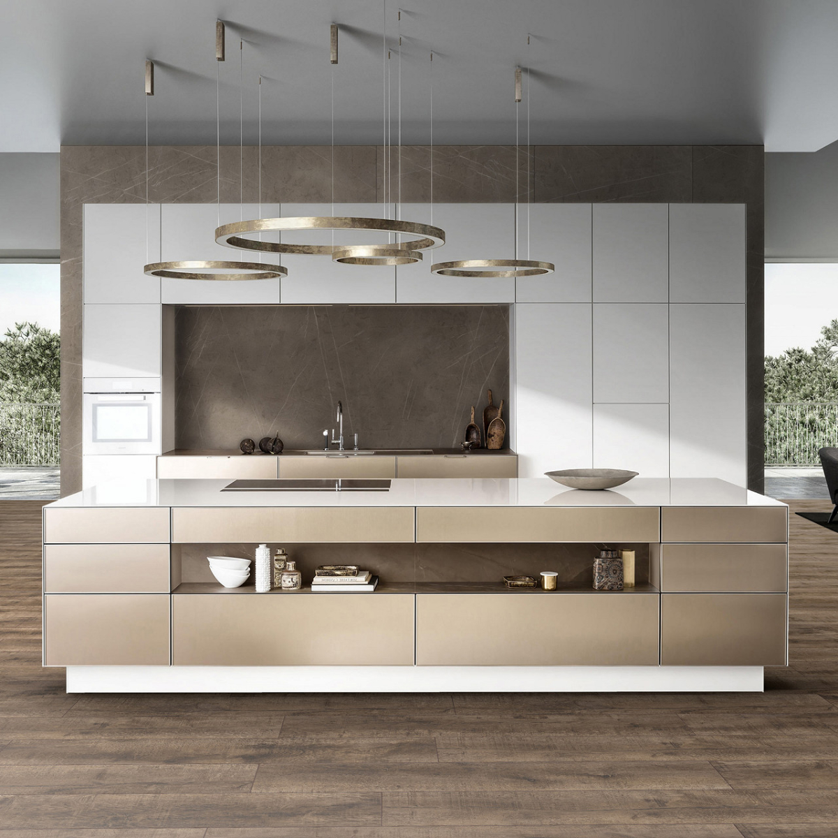 revestimiento de pared kronospan rocko k204 beige pietra marble,