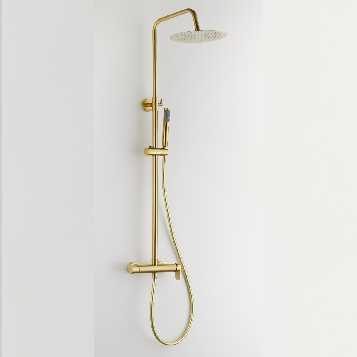 columna ducha kalla dorada