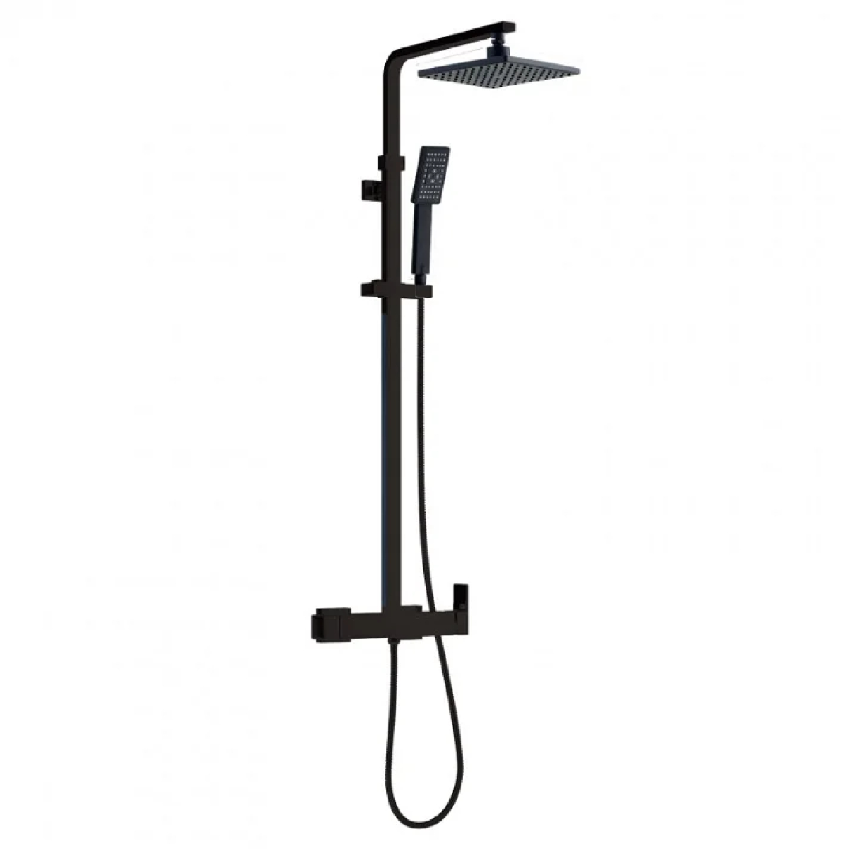 columna ducha skara negra